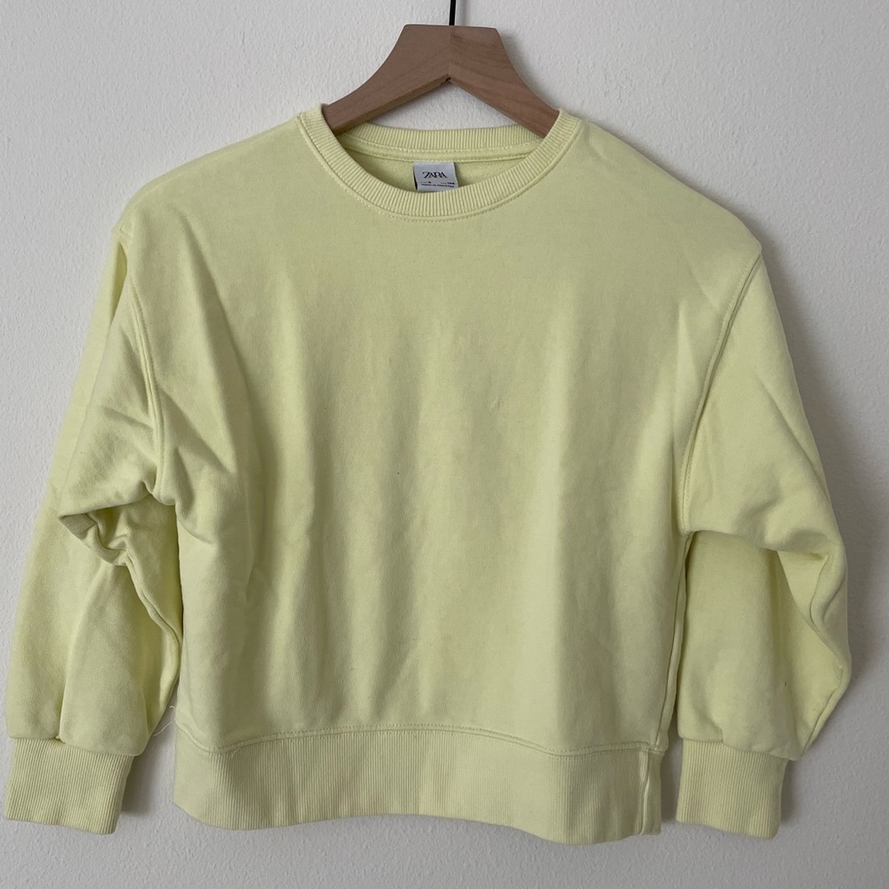 Zara sweatshirt crew neck size 9